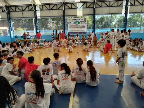 Registro: 09/08 - Batizado e Troca de Cordões de Capoeira