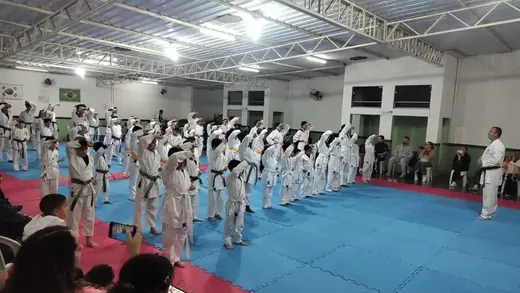 08/07 - Troca de Faixa de Karatê — foto 97